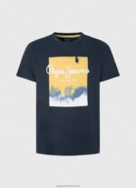 Dulwich Logo Print T-Shirt Pepe Jeans L20F2F979 Men - Image 5
