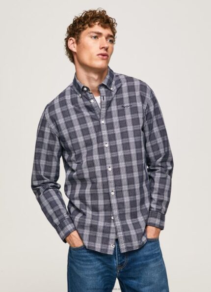 Dulwich Lynwood Regular Fit Checked Shirt Pepe Jeans L20F2F1033 Men