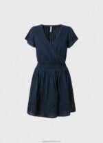 Dulwich Poete Embroidered Cotton Dress Pepe Jeans L20F2F220 Women - Image 5