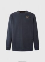 Dulwich Rounded Collar Cotton Jumper Pepe Jeans L20F2F873 Men - Image 5