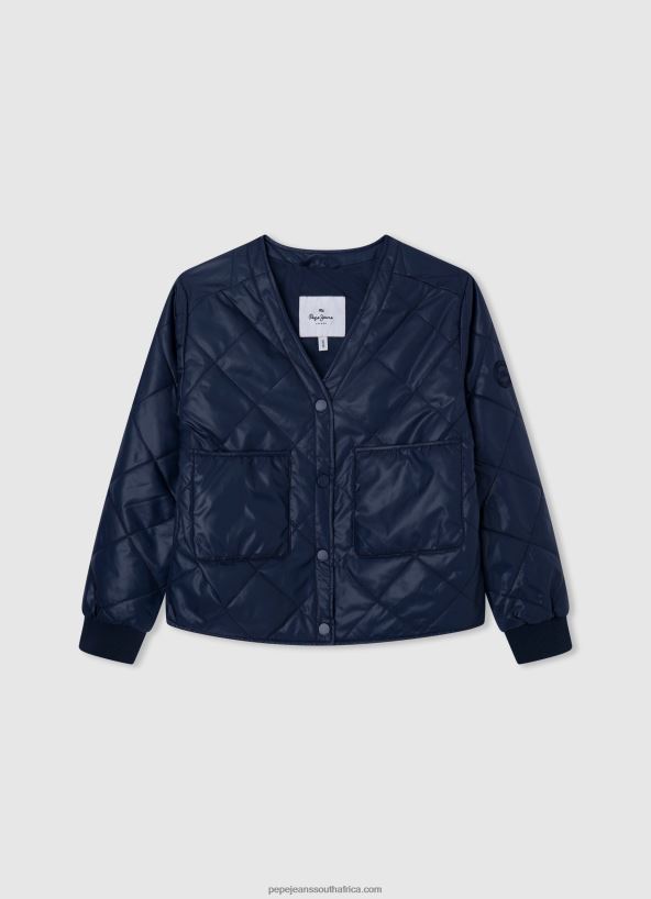 dulwich_sheryline_quilted_jacket_pepe_jeans_l20f2f1354_girl.jpg Dulwich Sheryline Quilted Jacket Pepe Jeans L20F2F1354 Girl - Image 1