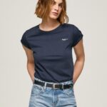 Dulwich Short-Sleeved Cotton T-Shirt Pepe Jeans L20F2F430 Women