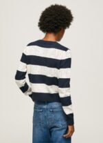 Dulwich Striped Print Cotton Jersey Pepe Jeans L20F2F255 Women - Image 4