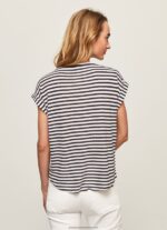 Dulwich Striped Print T-Shirt Pepe Jeans L20F2F458 Women - Image 4