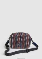 Dulwich Zig Zag Fabric Crossbody Bag Pepe Jeans L20F2F738 Women