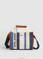 Dulwich Zig Zag Fabric Crossbody Bag Pepe Jeans L20F2F738 Women - Image 4