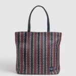Dulwich Zig Zag Fabric Shopper Bag Pepe Jeans L20F2F739 Women