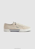 Ecru Basic Brady Sneakers Pepe Jeans L20F2F1214 Men