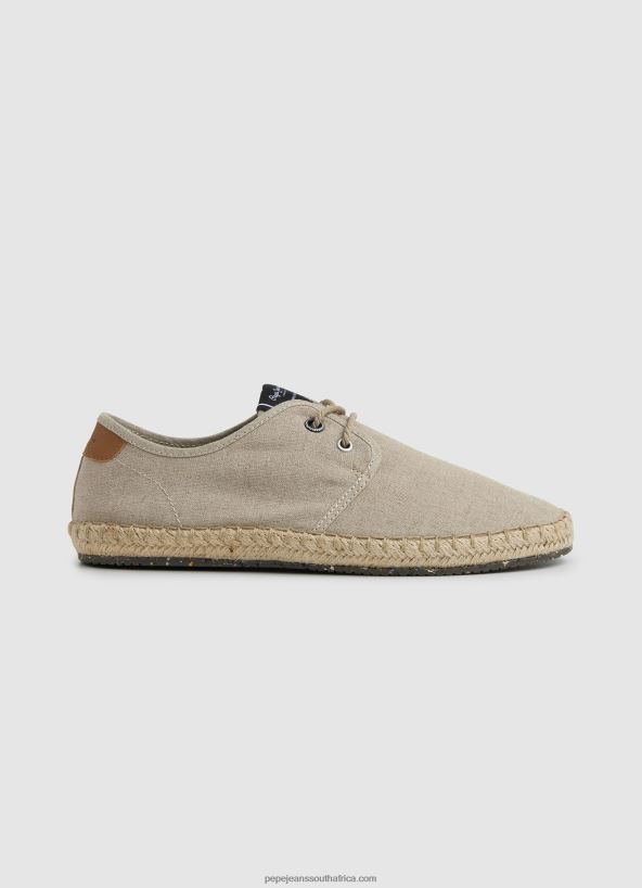 ecru_tourist_claic_linen_sneakers_pepe_jeans_l20f2f1250_men.jpg Ecru Tourist Claic Linen Sneakers Pepe Jeans L20F2F1250 Men - Image 1