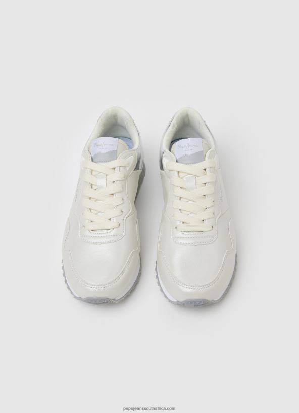 Factory White London Part Combined Sneakers Pepe Jeans L20F2F588 Women - Image 2