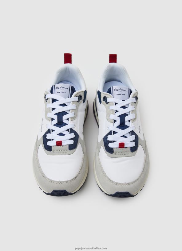 Factory White London Pro Combined Sneakers Pepe Jeans L20F2F1229 Men - Image 2