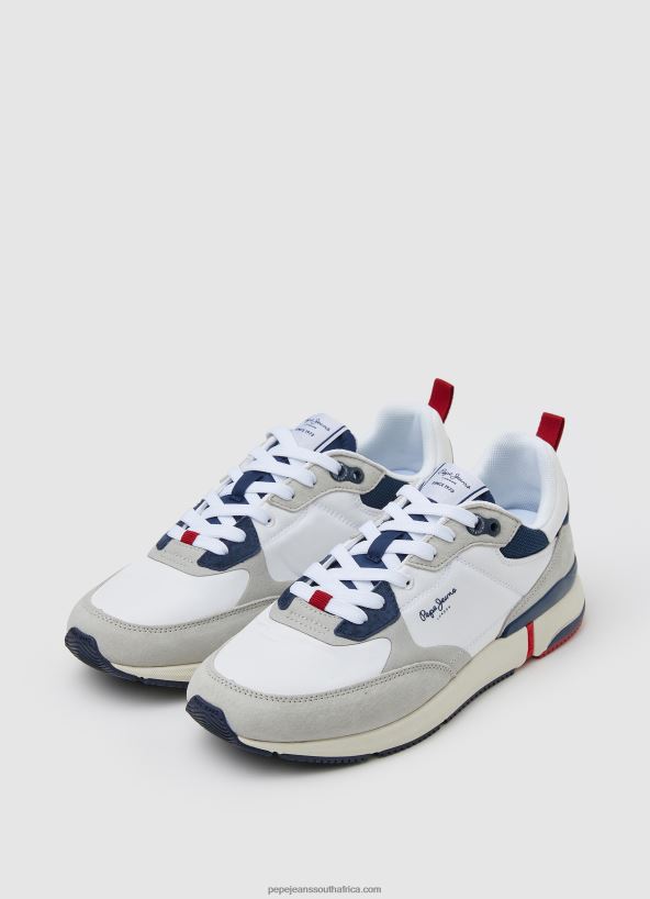 Factory White London Pro Combined Sneakers Pepe Jeans L20F2F1229 Men - Image 3