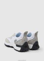 Factory White Lucky Leo Combined Sneakers Pepe Jeans L20F2F573 Women - Image 4
