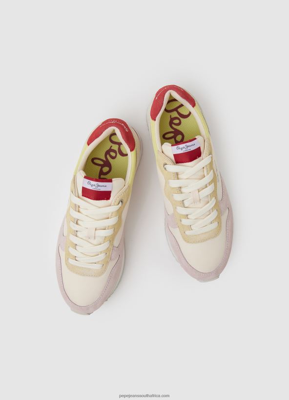 Factory White Rusper Sweet Combined Sneakers Pepe Jeans L20F2F595 Women - Image 2