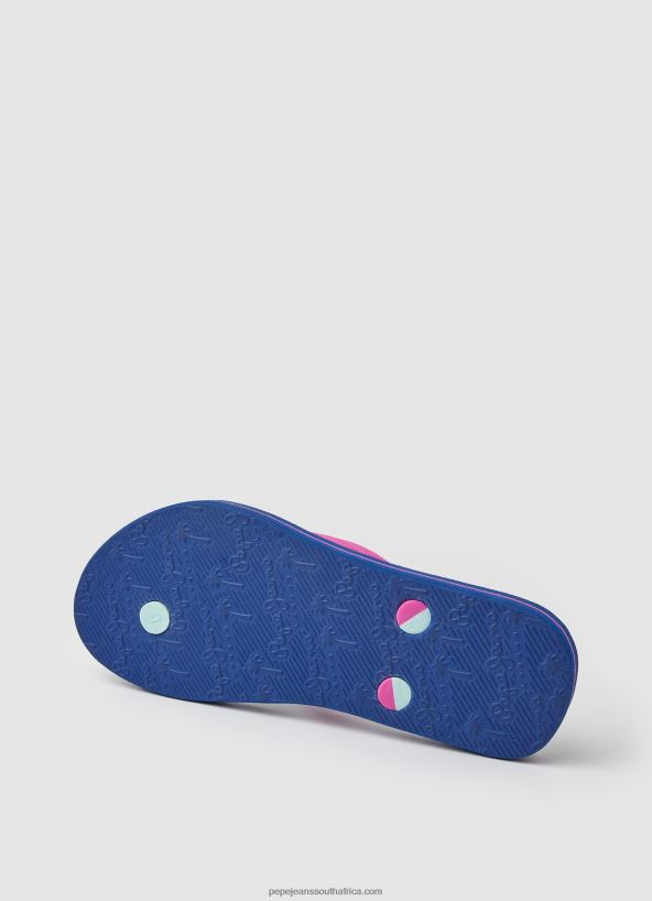 Fuchsia Dorset Stars Beach Flip Flops Pepe Jeans L20F2F1350 Girl - Image 5