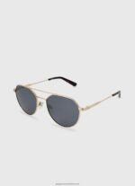 Gold Aviator Sunglasses Pepe Jeans L20F2F1309 Men