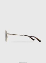 Gold Aviator Sunglasses Pepe Jeans L20F2F1309 Men - Image 3