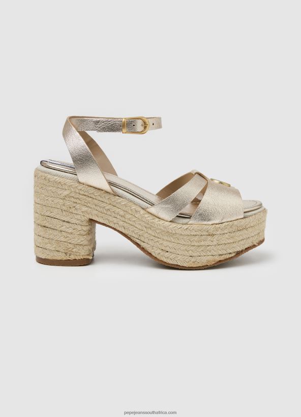 gold_taffy_night_leather_sandals_pepe_jeans_l20f2f646_women.jpg Gold Taffy Night Leather Sandals Pepe Jeans L20F2F646 Women - Image 1