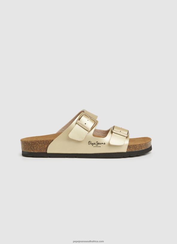 golden_oban_claic_anatomical_sandals_pepe_jeans_l20f2f674_women.jpg Golden Oban Claic Anatomical Sandals Pepe Jeans L20F2F674 Women - Image 1
