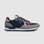 Grey Brit Man Studio Retro Sneakers Pepe Jeans L20F2F1181 Men