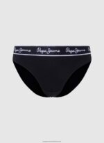 Grey Marl Classic Panty With Printed Logo Pepe Jeans L20F2F552 Women - Image 4