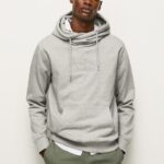 Grey Marl High Density Logo Jumper Pepe Jeans L20F2F904 Men
