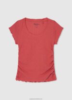 Grey Marl Love Print T-Shirt Pepe Jeans L20F2F1445 Girl - Image 5