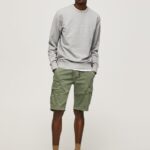 Grey Marl Printed Logo Cotton Jumper Pepe Jeans L20F2F895 Men