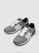 Grey Tour Transfer Combined Sneakers Pepe Jeans L20F2F1210 Men - Image 3