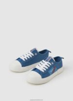Indigo Allen Flag Vulcanized Sneakers Pepe Jeans L20F2F1561 Boy - Image 3