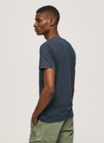 Indigo Essentialenim N Printed Logo T-Shirt Pepe Jeans L20F2F1015 Men - Image 4