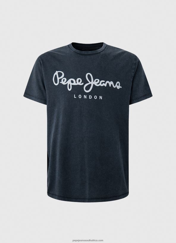 Indigo Essentialenim N Printed Logo T-Shirt Pepe Jeans L20F2F1015 Men - Image 5