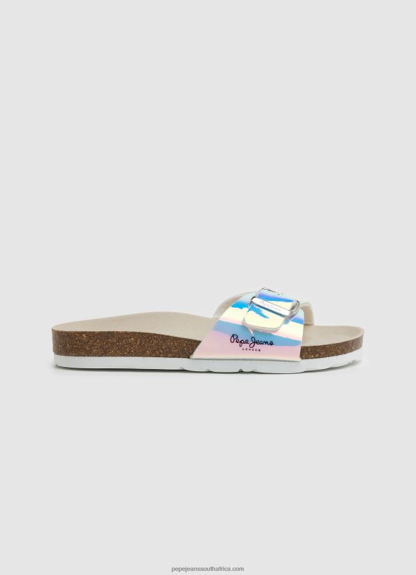 iris_oban_mirror_anatomical_sandals_pepe_jeans_l20f2f1345_girl.jpg Iris Oban Mirror Anatomical Sandals Pepe Jeans L20F2F1345 Girl - Image 1