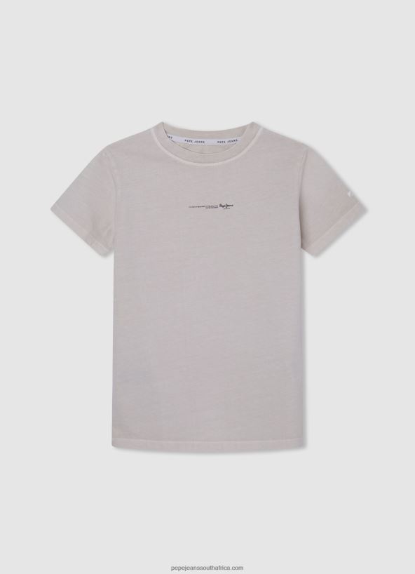 ivory_logo_print_t_shirt_pepe_jeans_l20f2f1626_boy.jpg Ivory Logo Print T-Shirt Pepe Jeans L20F2F1626 Boy - Image 1