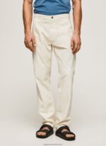 Ivory Newton Worker Cargo Pants Pepe Jeans L20F2F1123 Men - Image 2