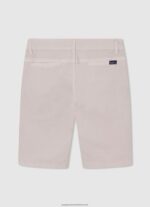 Ivory Regular Fit Chino Shorts Pepe Jeans L20F2F1697 Boy - Image 2