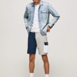 Jarman Abel Colour Block Shorts Pepe Jeans L20F2F1117 Men