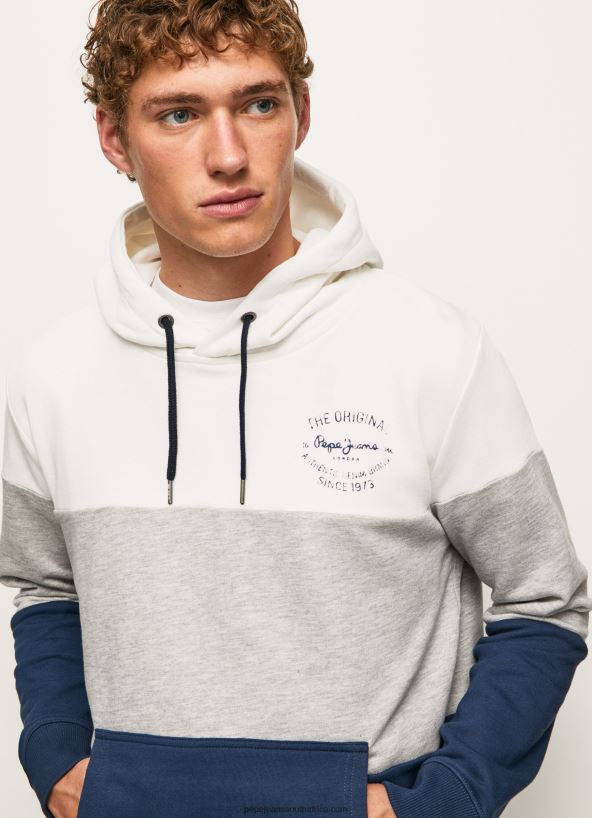 jarman_colour_block_cotton_jumper_pepe_jeans_l20f2f871_men.jpg Jarman Colour Block Cotton Jumper Pepe Jeans L20F2F871 Men - Image 1