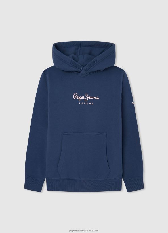 jarman_cotton_hooded_jumper_pepe_jeans_l20f2f1582_boy.jpg Jarman Cotton Hooded Jumper Pepe Jeans L20F2F1582 Boy - Image 1
