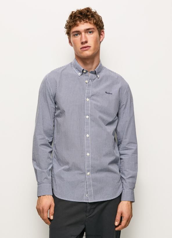 jarman_lamar_checkered_poplin_shirt_pepe_jeans_l20f2f1046_men.jpg Jarman Lamar Checkered Poplin Shirt Pepe Jeans L20F2F1046 Men - Image 1