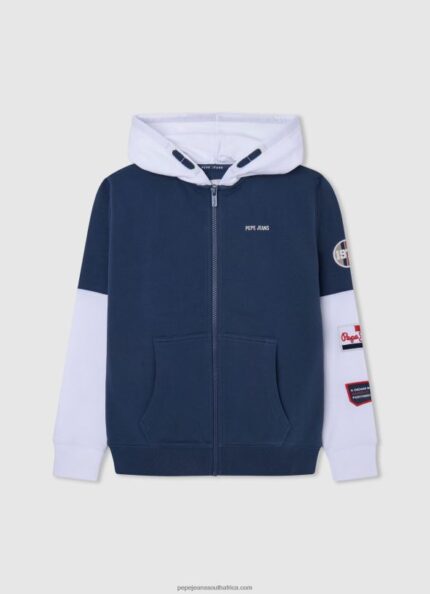 Jarman Logo Patched Jumper Pepe Jeans L20F2F1594 Boy