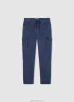 Jarman Logo Print Jogger Trousers Pepe Jeans L20F2F1677 Boy - Image 4