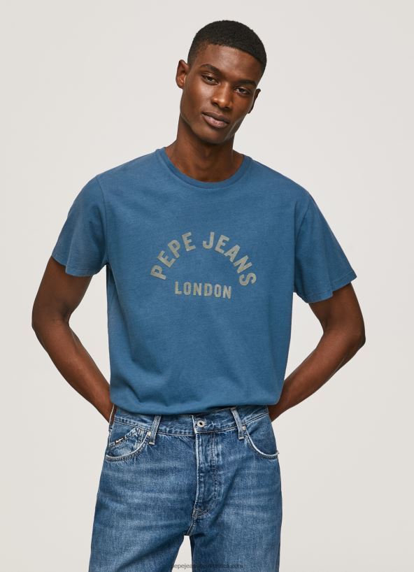 jarman_logo_print_t_shirt_pepe_jeans_l20f2f951_men.jpg Jarman Logo Print T-Shirt Pepe Jeans L20F2F951 Men - Image 1