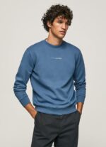 Jarman Logo Printed Cotton Sweatshirt Pepe Jeans L20F2F907 Men