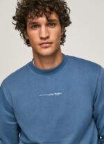 Jarman Logo Printed Cotton Sweatshirt Pepe Jeans L20F2F907 Men - Image 3