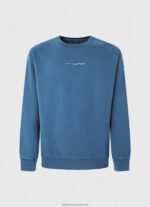 Jarman Logo Printed Cotton Sweatshirt Pepe Jeans L20F2F907 Men - Image 5