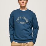 Jarman Logo Printed Sweatshirt Pepe Jeans L20F2F900 Men