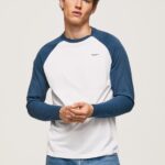 Jarman Long Sleeves Raglan T-Shirt Pepe Jeans L20F2F985 Men