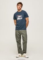 Jarman Photo Print T-Shirt Pepe Jeans L20F2F954 Men - Image 2