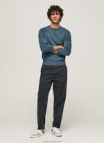 Jarman Round Collar Cotton Jersey Pepe Jeans L20F2F864 Men - Image 2
